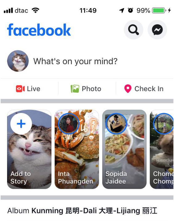Facebook Story